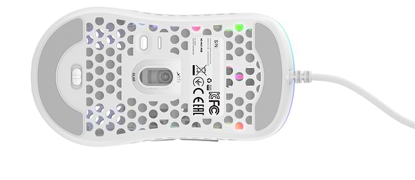 Фото - Мышь проводная игровая Xtrfy M42 RGB White (XG-M42-RGB-WHITE)