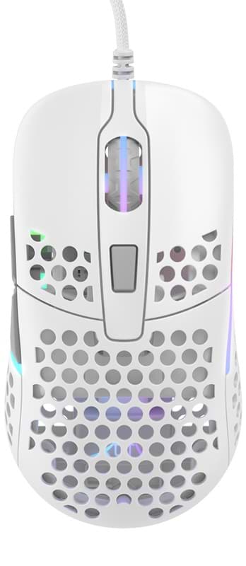 Миша дротова ігрова Xtrfy M42 RGB White (XG-M42-RGB-WHITE) - Фото 1