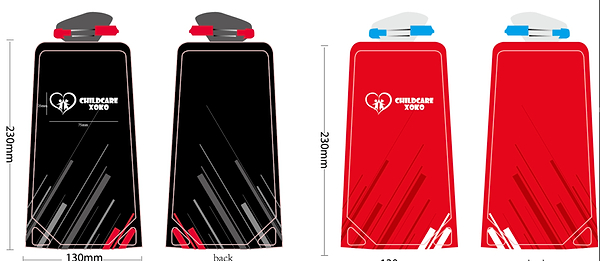 Фото - Бутылка для воды XOKO ChildCare 001 Red (XK-BOTL001-RD)