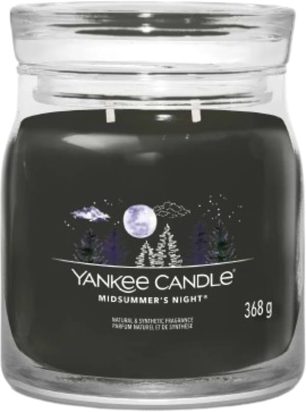 Фото - Свічка скло Yankee Candle Medium Midsummer's Night (Літня Ніч) 368 г (1630002E) Фото - Свічка скло Yankee Candle Medium Midsummer's Night (Літня Ніч) 368 г (1630002E)