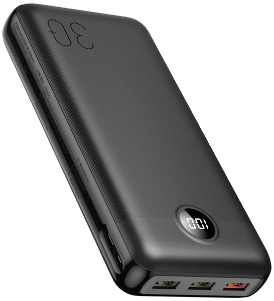 Фото - Батарея мобільна YENKEE YPB 3018 - 30000 mAh PD20W Black (35057019)