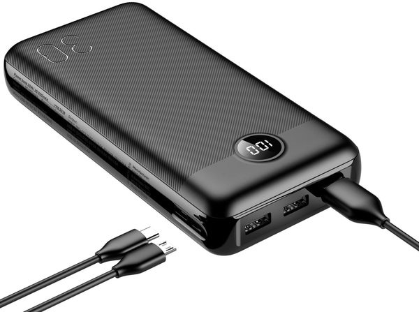 Фото - Батарея мобільна YENKEE YPB 3018 - 30000 mAh PD20W Black (35057019)
