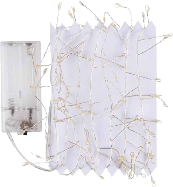 Фото - Гирлянда линейная YES! Fun Кластер 100 LED тепл. бел. 2,2 м (801204)