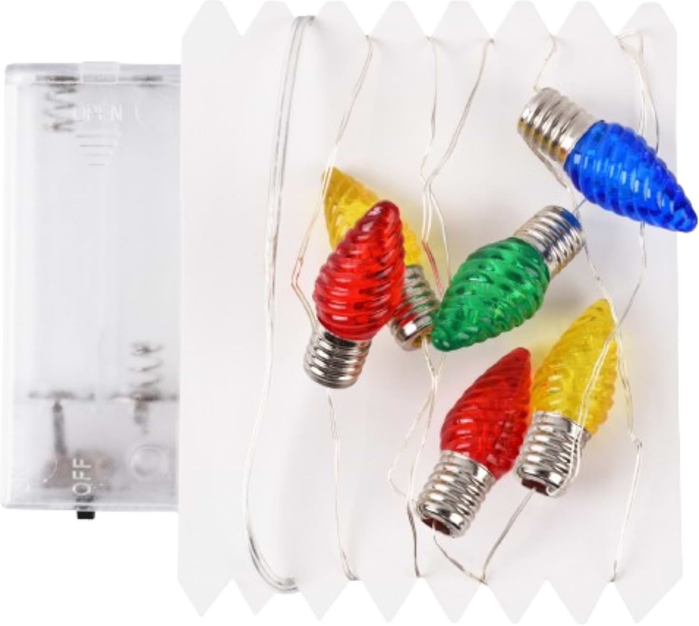 Гірлянда лінійна YES! Fun Шишки 10 LED теплий. біл. 1,65 м (801209)