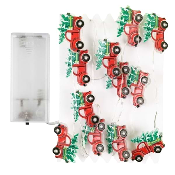 Фото - Гирлянда линейная YES! Fun Авто Санты 20 LED тепл. бел. 2,2 м (801207)