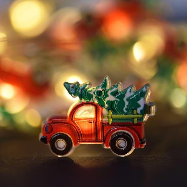 Фото - Гирлянда линейная YES! Fun Авто Санты 20 LED тепл. бел. 2,2 м (801207)