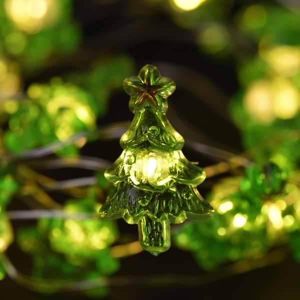 Фото - Гірлянда лінійна YES! Fun Ялинки 20 LED теплий. біл. 2,2 м (801208)