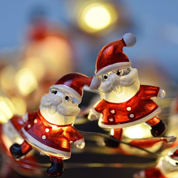 Фото - Гирлянда линейная YES! Fun Санта 20 LED тепл. бел. 2,2 м (801211)