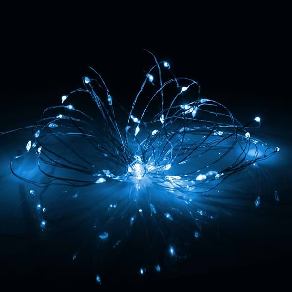 Фото - Гірлянда лінійна YES! Fun нитка мідна 50 LED холодно-біла 5 м USB (975038)