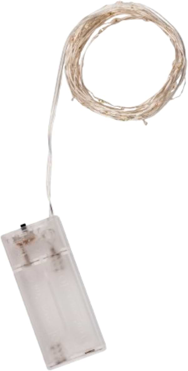 Фото - Гірлянда лінійна YES! Fun нитка мідна 60 LED різнокольорова 6 м батарейки (975031)