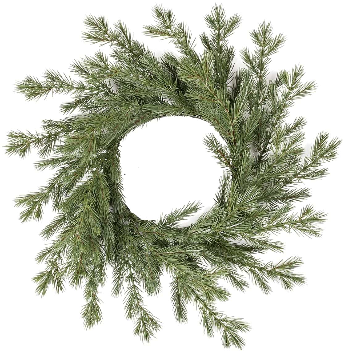 Вінок штучний YES! Fun Сієна d-20 см, зелений (904404) - Фото 1