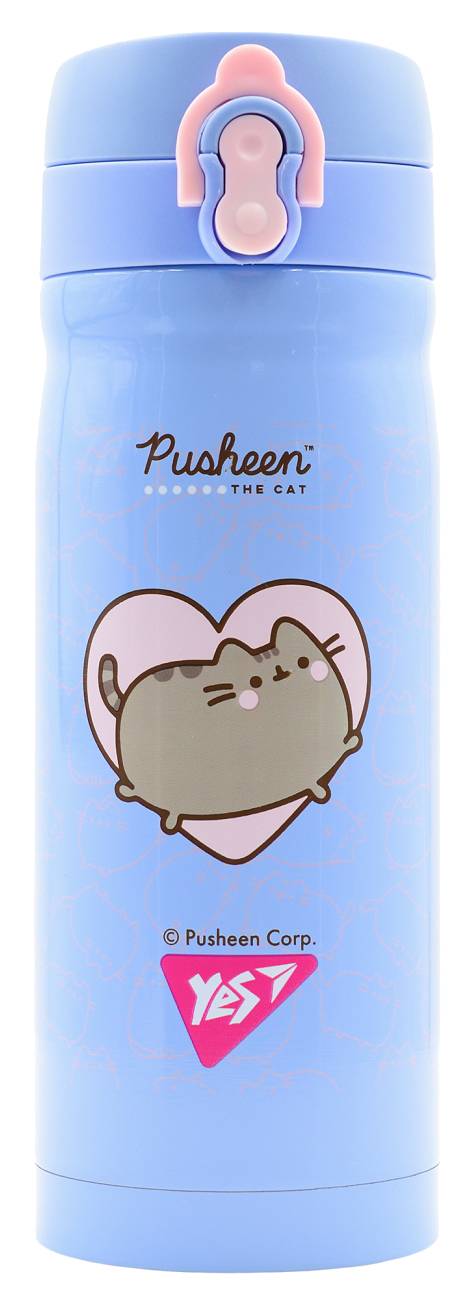 Фото - Термос YES Pusheen 350 мл голубой (708331)