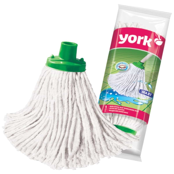 Змінна насадка на швабру York МОП бавовна максi 159 г (7302) - Фото 1