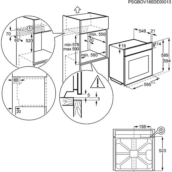 Фото - Духовой шкаф электрический Zanussi OPZB4334B