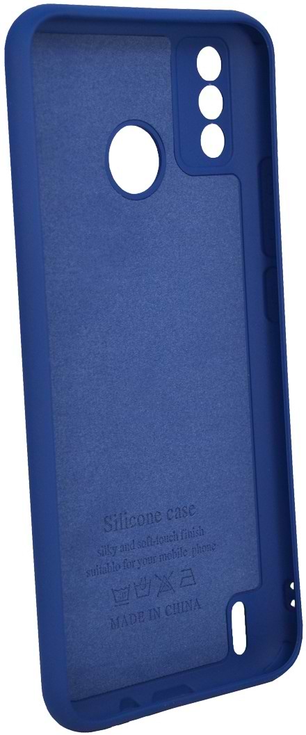 Фото - Чехол для смартфона Zarmans Soft Touch for Tecno Spark 6Go Blue (000002179)