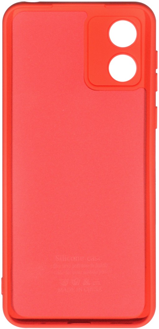Фото - Чехол для смартфона Zarmans Soft Touch Motorola E13 красный (000002294)