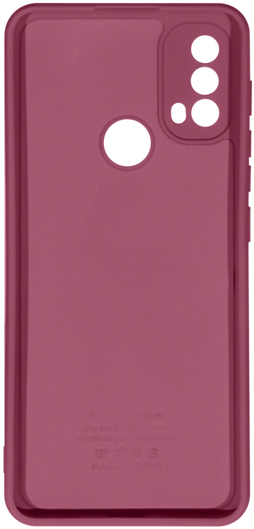 Фото - Чехол для смартфона Zarmans Soft Touch Motorola E40 бордовый (000002328)