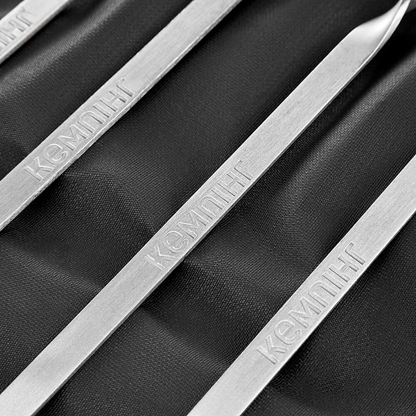 Фото - Шампур Кемпінг 6 шт. (ZDBQ-0710)