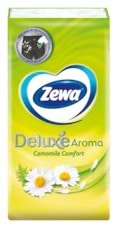 Фото - Салфетки бумажные Zewa Deluxe Ромашка 3 слоя 10 шт. х 10 пачек (7322540098846)