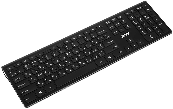 Фото - Клавіатура бездротова Acer OKR020 (ZL.KBDEE.011) Black