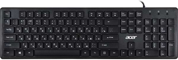Фото - Клавіатура дротова Acer OKW02 (ZL.KBDEE.013) Black