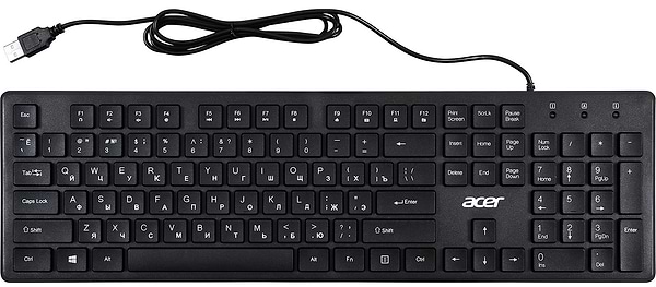 Фото - Клавіатура дротова Acer OKW02 (ZL.KBDEE.013) Black