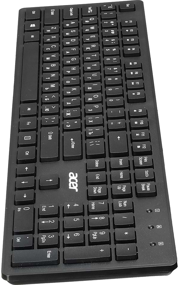 Фото - Клавіатура дротова Acer OKW02 (ZL.KBDEE.013) Black