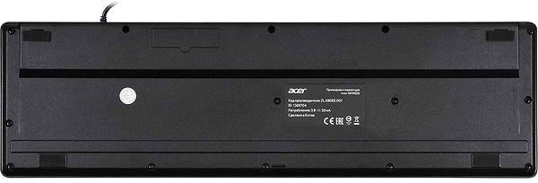 Фото - Клавіатура дротова Acer OKW02 (ZL.KBDEE.013) Black