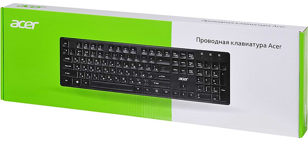 Фото - Клавіатура дротова Acer OKW02 (ZL.KBDEE.013) Black
