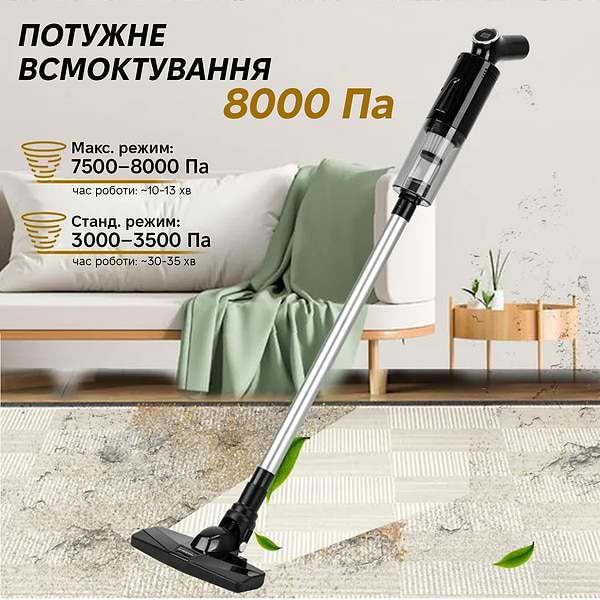 Фото - Пылесос ручной для дома INSPIRE A-061 Black