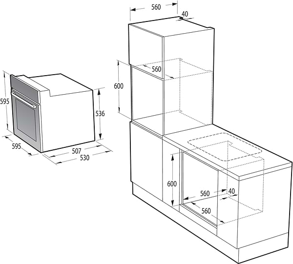 Фото - Духовой шкаф электрический Gorenje BO6615E01B