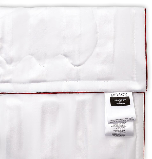 Фото - Наматрасник MirSon Deluxe Тенсель (Modal) Aloe Vera 316 180x200 (2200000355744)