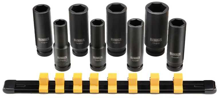 Набор торцевых головок DeWALT 1/2" 8 шт. (DWMT86090-0)