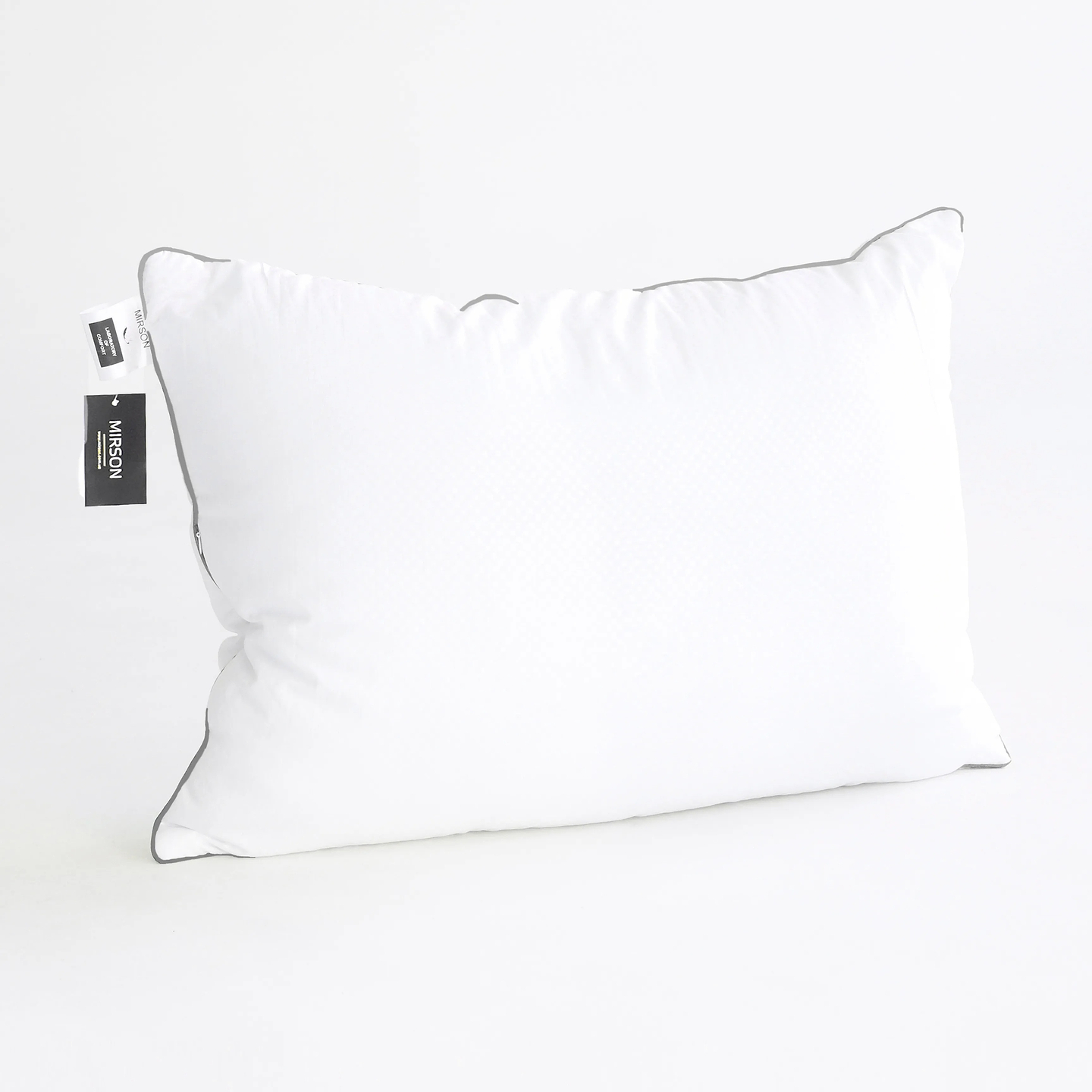 Подушка стандартна MirSon шовкова 70*70 №2746 Royal Silver Silk середня (2200005198858)