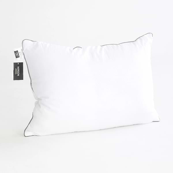 Фото - Подушка стандартная MirSon №2740 Royal Silver Wool 70х70 см (2200005197950)