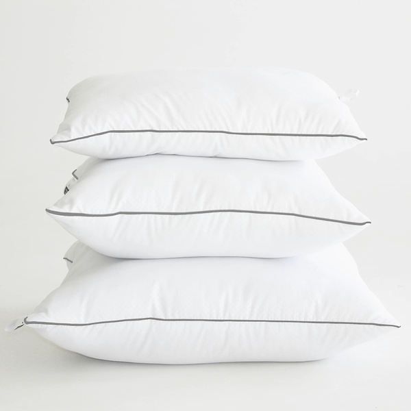 Фото - Подушка стандартная MirSon хлопковая 40х60 №2755 Royal Silver Cotton (2200005197042)