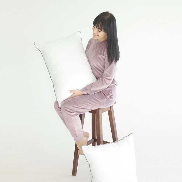 Фото - Подушка стандартная MirSon хлопковая 40х60 №2755 Royal Silver Cotton (2200005197042)