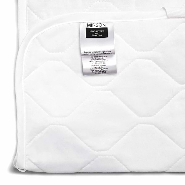 Фото - Наматрацник MirSon Natural Line Стандарт Silk 975 150x200 (2200000838315)