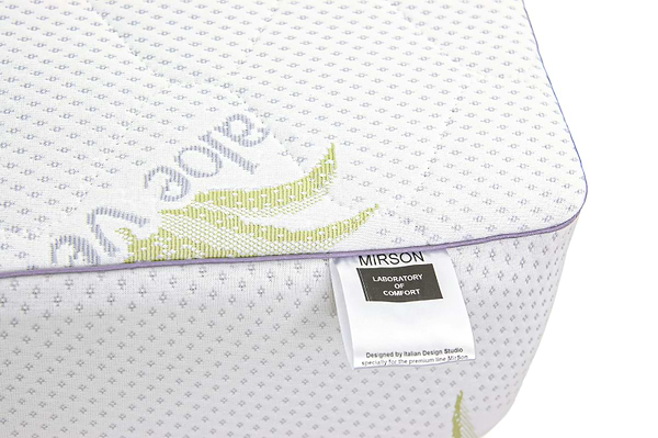 Фото - Наматрацник дитячий MirSon №1049 Alberto Тенсель (Modal) Aloe Vera 70х130 см (2200001508477)