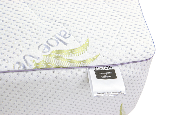 Фото - Наматрасник детский MirSon №1025 Alberto Cotton Strong Aloe Vera 70х130 см (2200001498518)
