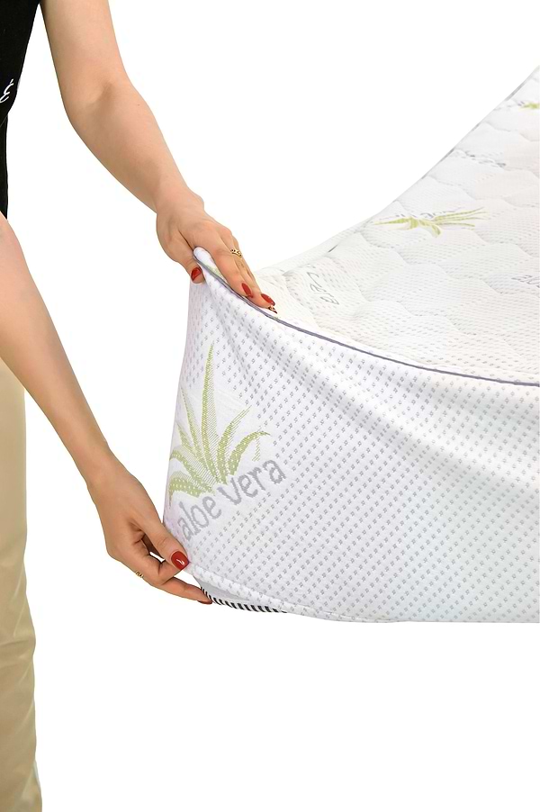 Фото - Наматрацник дитячий MirSon №1028 Alberto Bamboo Aloe Vera 70х130 см (2200001502321)