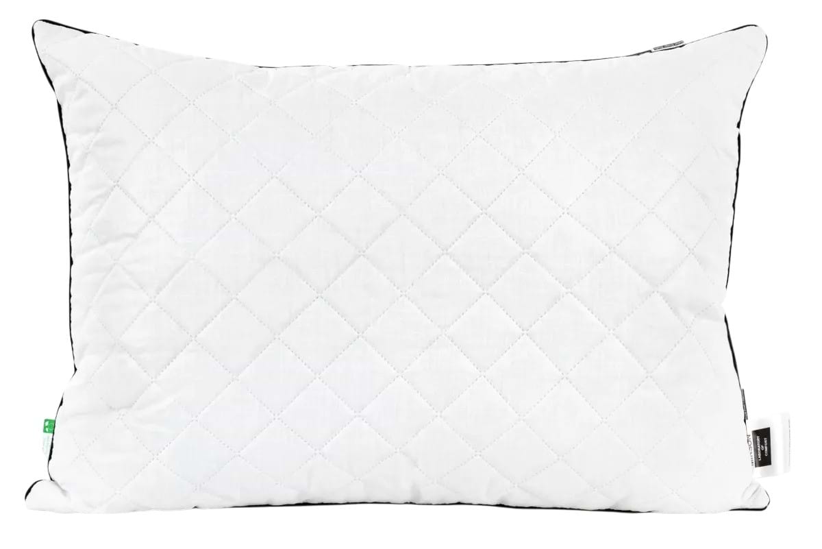 Подушка стандартна MirSon бавовняна 1455 Royal Pearl Висока 40х60 см (2200001537675)