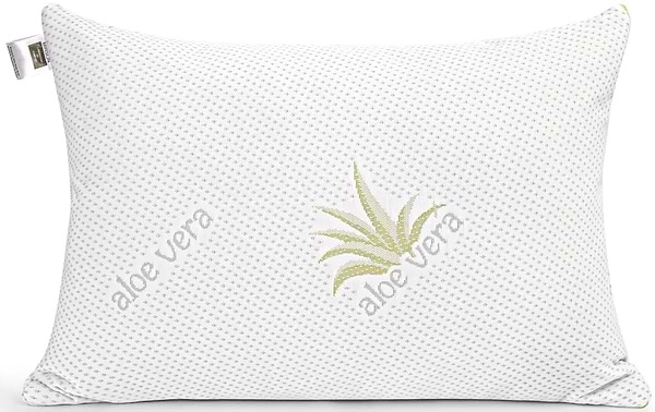 Фото - Подушка стандартна MirSon антиалергенна №717 Dorotea Ecosilk пружна 40х60 см (2200001484245)