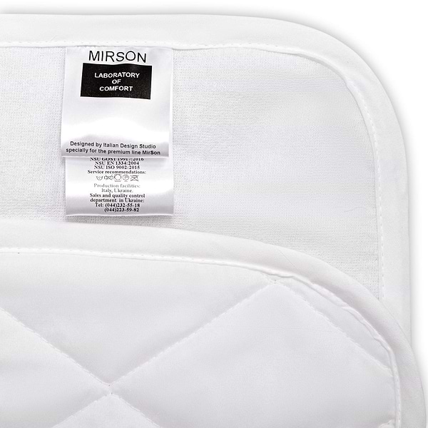 Фото - Наматрасник детский MirSon Woollen Двусторонний 241 70x140 см (2200000336361)