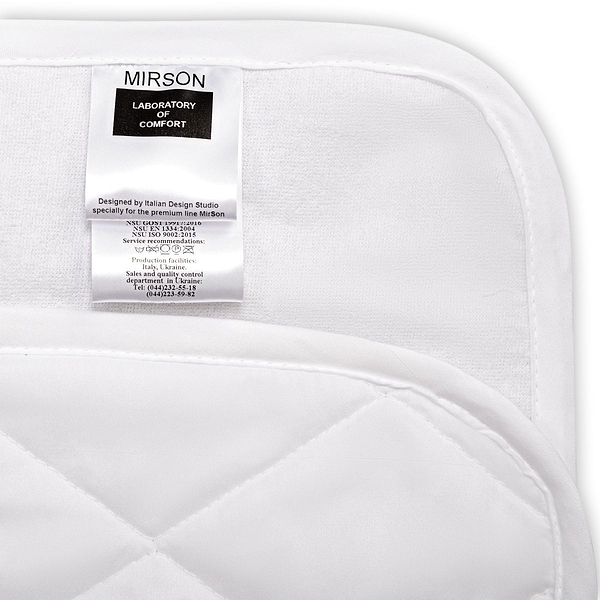 Фото - Наматрацник MirSon Woollen Двосторонній 241 200x220 см (2200000336439)