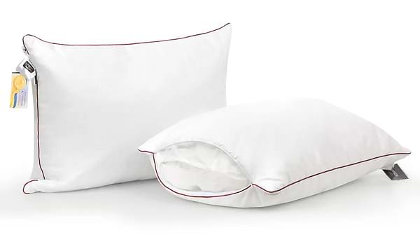 Фото - Подушка стандартна MirSon бавовняна 1464 DeLuxe Hand Made Висока 60х60 см (2200001538689)