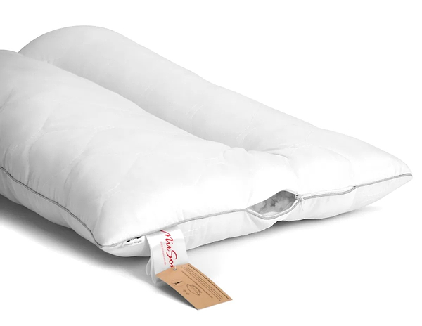 Фото - Подушка стандартная MirSon Deluxe Eco Silver 181 50x70 см (2200000398529)