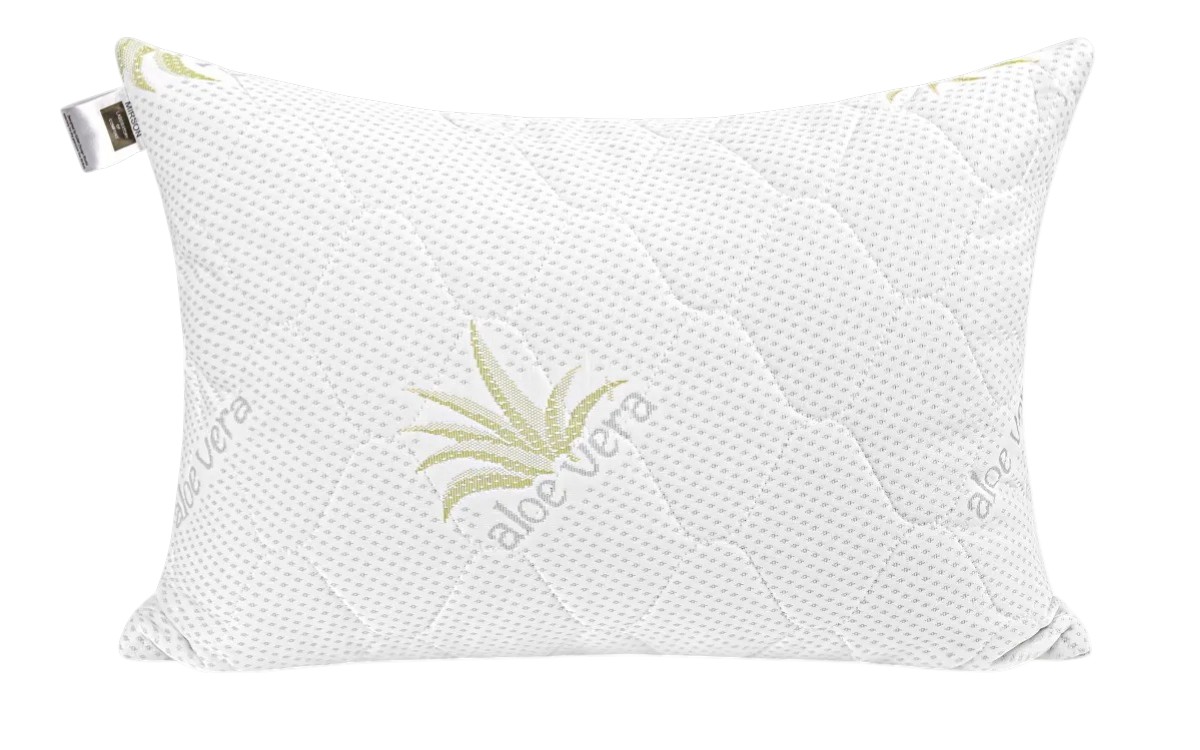 Подушка стандартна MirSon шовкова №786 Alberto Silk Kapok пружна 40х60 см (2200001489080)