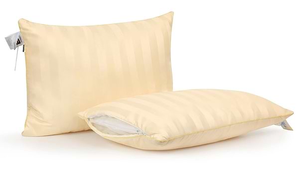 Фото - Подушка стандартна MirSon бамбукова Hand Made Carmela 937 середня 60x60 см (2200000557414)