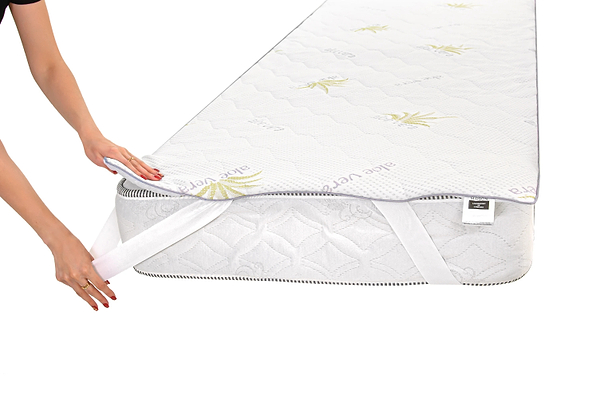 Фото - Наматрасник детский MirSon №1039 Alberto Silk Aloe Vera 70х130 см (2200001505452)